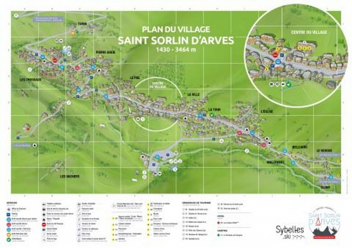 Plan de Saint-Sorlin-d'Arves