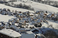 Saint-sorlin-d'Arves sous la neige