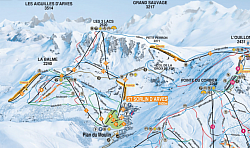 Plan des pistes